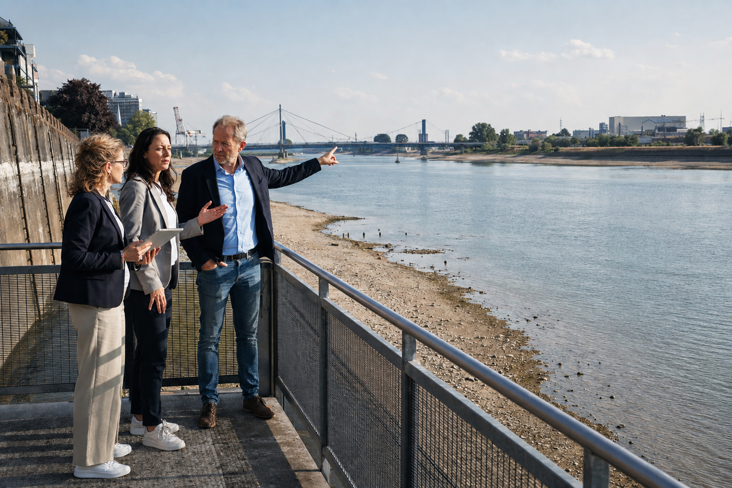 Niedrigwasser als Liquiditätsrisiko